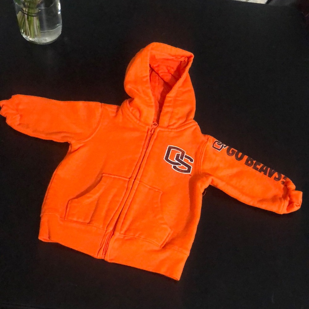 Oregon Beavers Zip Up Hoodie